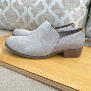 LAST CHANCE -  TOMS Stone Gray Shaye Suede Bootie